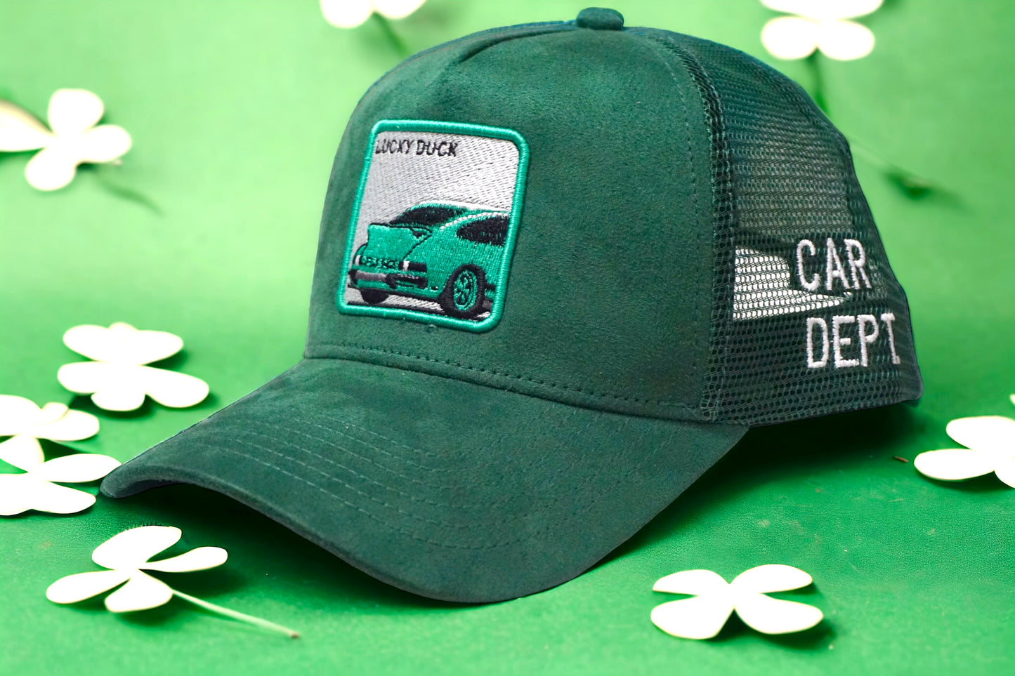 LUCKY DUCK GREEN SUEDE