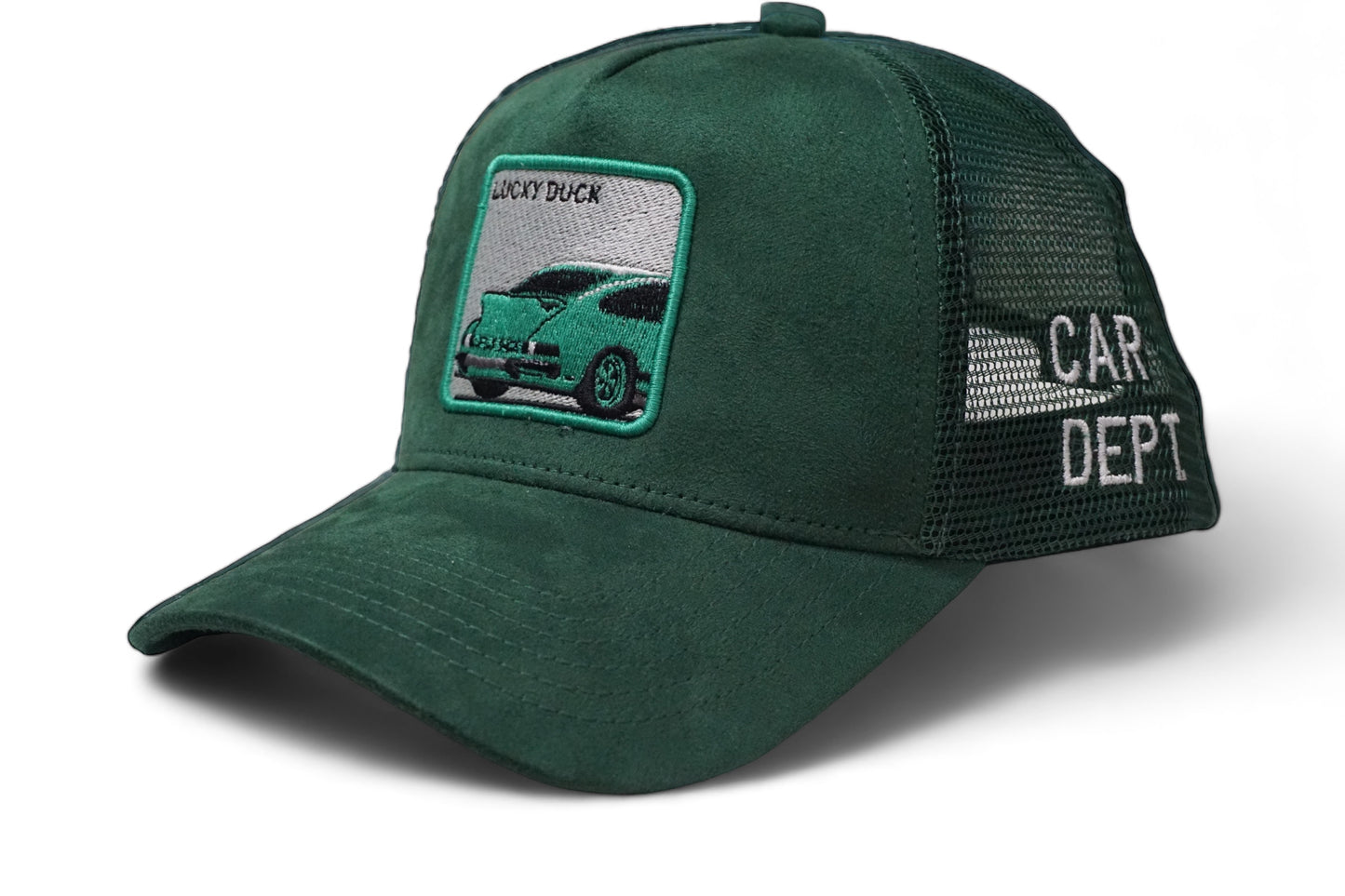 LUCKY DUCK GREEN SUEDE