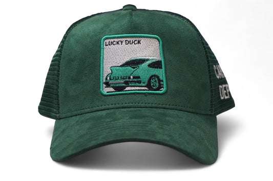 LUCKY DUCK GREEN SUEDE